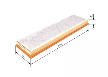 Bosch 1457429793 <span>воздушный фильтр </span>