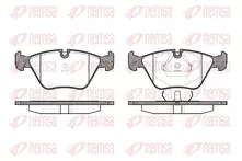 Передние тормозные колодки Remsa  0270.00