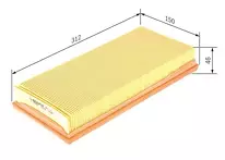 Воздушный фильтр Bosch  1 987 429 152