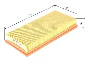 Bosch 1987429152 <span>воздушный фильтр </span>
