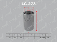 Масляный фильтр Lynx LC-273 LC-273