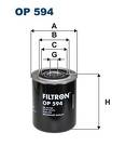 Масляный фильтр Filtron OP 594 OP 594