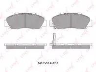 Передние тормозные колодки Lynx  BD-3405