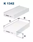 Фильтр Filtron  K 1342-2x