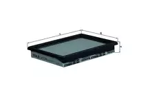 Воздушный фильтр Mahle  LX 1046