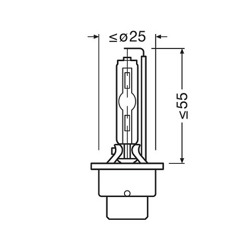 D2S Osram Xenarc Night Breaker Laser <span>лампа автомобильная ксенон 4500K</span>