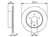 Тормозной диск Bosch  0 986 479 S31