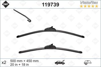 SWF VisioFlex 119739 <span>щетки стеклоочистителя 500/450 мм</span>