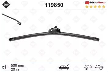 SWF VisioNext 119850 + 119848 <span>щетки стеклоочистителя 500/475 мм</span>