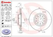 Тормозной диск Brembo Prime Line  09.9772.11