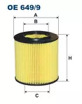 Масляный фильтр Filtron  OE 649/9
