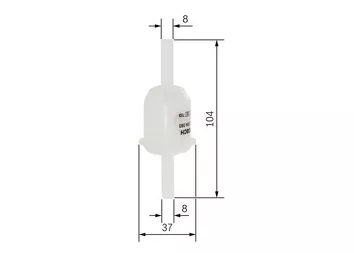 Bosch 0 450 904 060 <span>топливный фильтр</span>