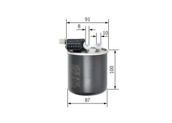 Bosch F 026 402 844 <span>топливный фильтр</span>