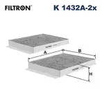 Фильтр Filtron  K 1432A-2x