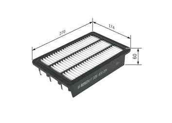 Bosch F026400091 <span>воздушный фильтр </span>