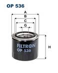 Масляный фильтр Filtron OP 536 OP 536