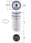 Топливный фильтр Mahle KC 505D KC 505D