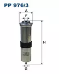 Топливный фильтр Filtron  PP 976/3