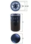 Топливный фильтр Mahle  KC 117