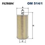 Масляный фильтр Filtron OM 514/1 OM 514/1