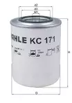Топливный фильтр Mahle  KC 171