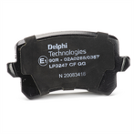 Задние тормозные колодки Delphi LP3247 для Seat Alhambra 2 пок. / рестайлинг