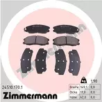 Передние тормозные колодки Zimmermann  24510.170.1