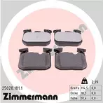 Передние тормозные колодки Zimmermann 25028.181.1 для BMW 3 серии F31 / универсал