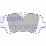 Задние тормозные колодки Delphi LP2508 для Land Rover Discovery 5 пок. / рестайлинг