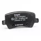 Задние тормозные колодки Delphi  LP2008