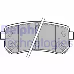 Задние тормозные колодки Delphi  LP1952