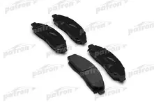 Передние/задние тормозные колодки Patron PBP1816 для Mitsubishi Lancer 10 пок. / седан