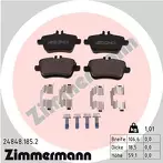 Задние тормозные колодки Zimmermann  24848.185.2