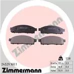 Передние тормозные колодки Zimmermann  24529.160.1