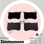 Передние тормозные колодки Zimmermann  25219.165.1