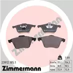 Передние тормозные колодки Zimmermann  23912.185.1