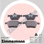 Передние тормозные колодки Zimmermann  24142.190.1