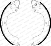 Задние тормозные колодки Ferodo  FSB617