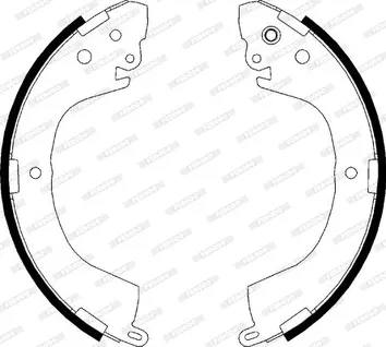 Ferodo FSB617 <span>тормозные колодки задние</span>