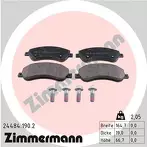 Передние тормозные колодки Zimmermann  24484.190.2