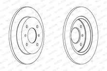Тормозной диск Ferodo  DDF267