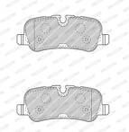 Задние тормозные колодки Ferodo  FDB4105