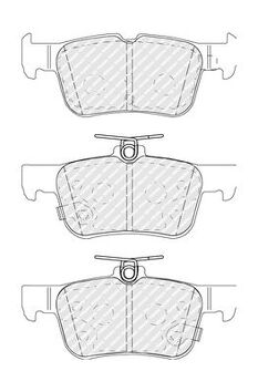 Ferodo Premier Eco Friction FDB5174 <span>тормозные колодки задние</span>