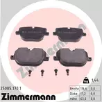 Задние тормозные колодки Zimmermann  25085.170.1