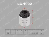 Масляный фильтр Lynx  LC-1902