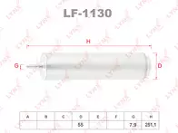 Топливный фильтр Lynx  LF-1130