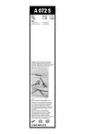 Комплект дворников Bosch AeroTwin 600/475 мм A 072 S