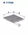 Фильтр Filtron  K 1172A