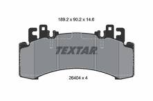 Передние тормозные колодки Textar 2640401 для Mercedes-Benz EQS V297