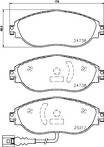Передние тормозные колодки Brembo  P 85 144
